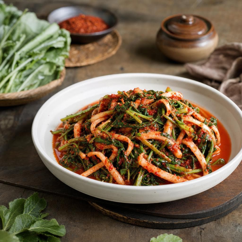 맛있는 저염 열무김치 국내산 주문 시 즉시 생산